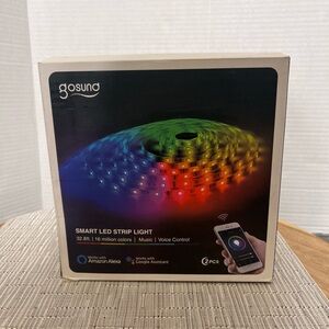 Gosund 32.8ft Smart WiFi Led Strip Lights 16 Million Colors Music Voice Control